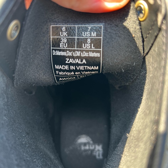 Dr. Martens Zavala Black Boots Women’s 7 - Picture 3 of 7